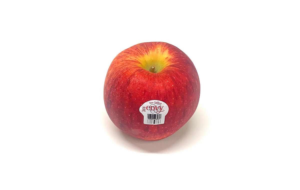 Envy Apple - We LOVE this display of organic Envy apples from Jones Farm at  New Seasons Market! #BiteAndBelieve 🍎