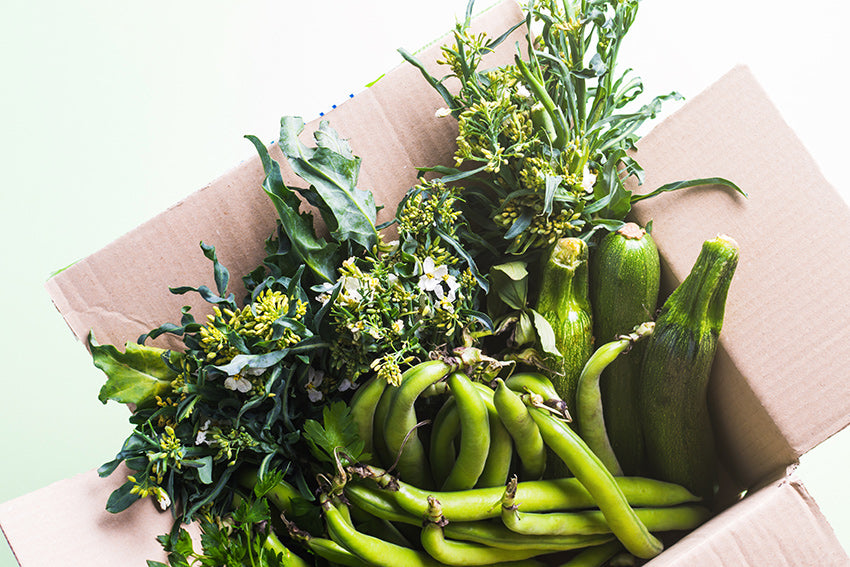 Vegetable Box Delivery for Home or Work